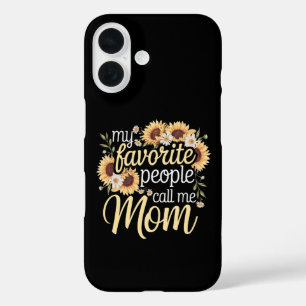 My Favourite People Call Me Mum iPhone 16 Case
