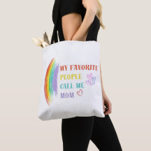 My Favourite People Call Me Mum Tote Bag 