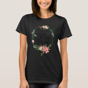 My Favourite People Call Me Mum Women Floral Mummy T-Shirt
