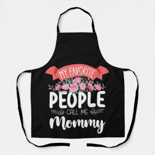 My Favourite People Call Me Mummy Mother's Day Apron