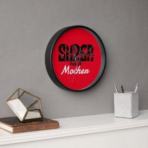 My favourite people call me mummy, personalise clock