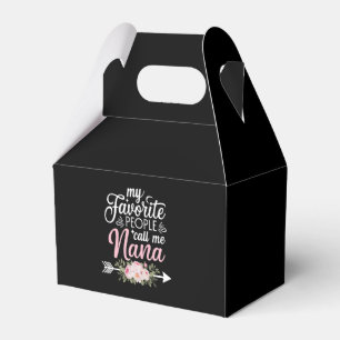 My Favourite People Call Me Nana Mothers Day Flora Favour Box