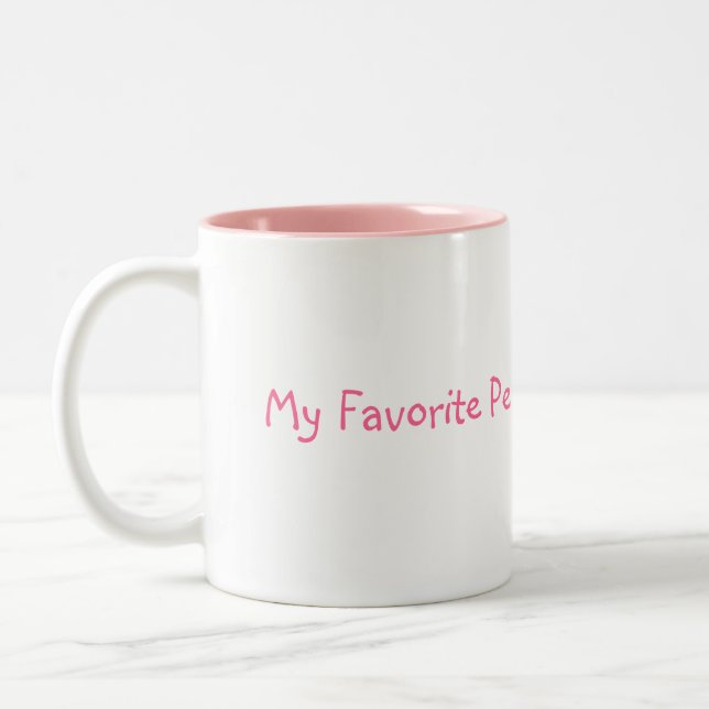 My Favourite People Call Me Nana! Two-Tone Coffee Mug (Left)