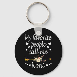 My Favourite People Call Me Noni Mothers Day Gift Key Ring