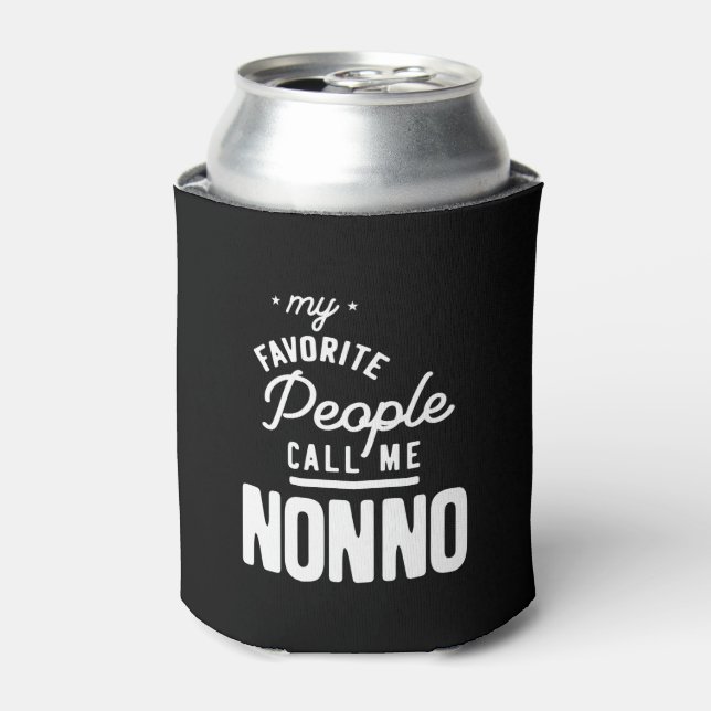 My Favourite People Call Me Nonno Can Cooler (Can Front)
