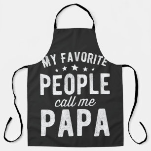 My Favourite People Call Me Papa Apron