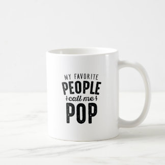My Favourite People Call Me Pop Coffee Mug
