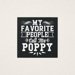 My Favourite People Call Me Poppy Father's Day Gif