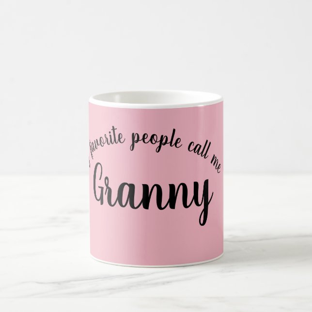 my favourite people grandma coffee mug (Center)