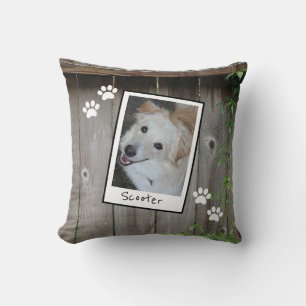 My Favourite Pet! Customise w/ Pet Photo & Name Cushion