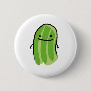 My favourite pickle 6 cm round badge