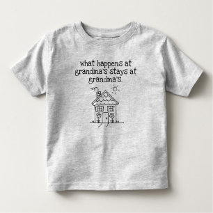 my favourite place is grandma's house toddler T-Shirt