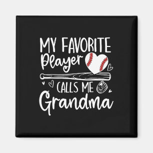 My Favourite Player Calls Me Grandma Bysebyll Hear Magnet