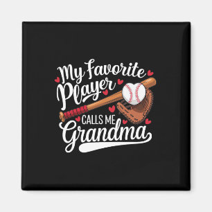 My Favourite Player Calls Me Grandma Bysebyll Hear Magnet