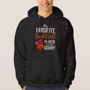 My Favourite Players Call Me Granny  Basketball Gr Hoodie