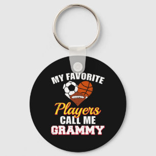 My Favourite Players Soccer Bysketbyll Footbyll Gr Key Ring