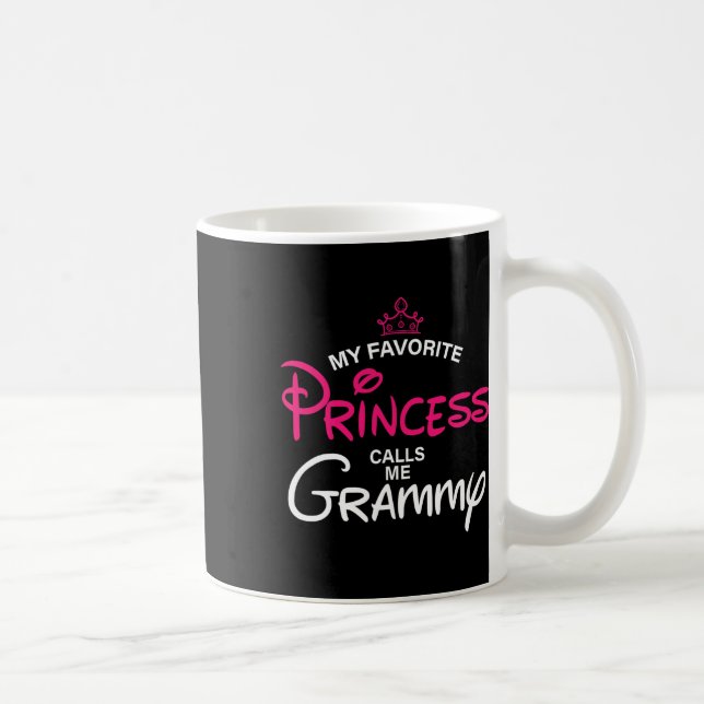 My Favourite Princess Calls Me Grammy Daughter Fat Coffee Mug (Right)