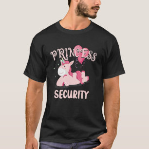 My Favourite Princess Security Duty Then Dad Duty  T-Shirt