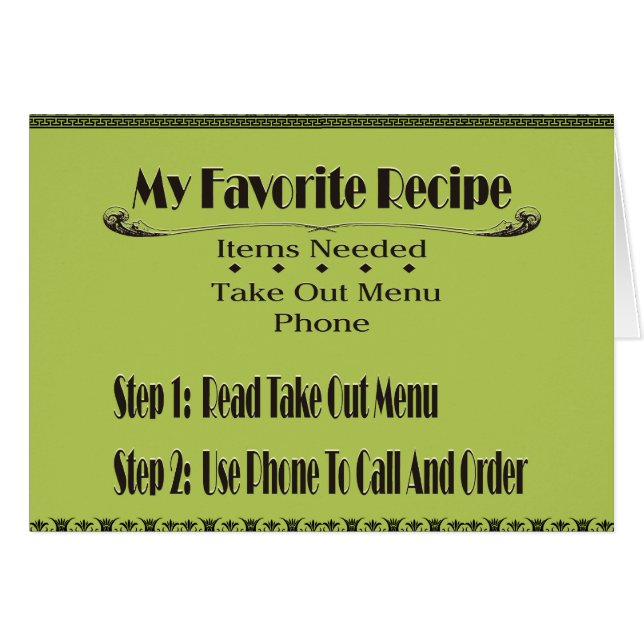 my favourite recipe (Front Horizontal)