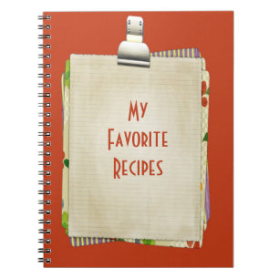 My Favourite Recipes Notebook