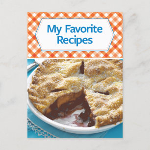 My Favourite Recipes Postcard