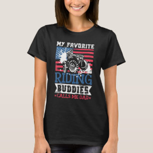 My Favourite Riding Buddies Calls Me Dad Best Dadd T-Shirt