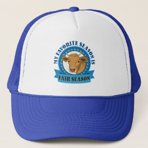 My Favourite Season is Fair Season Stock Show Trucker Hat