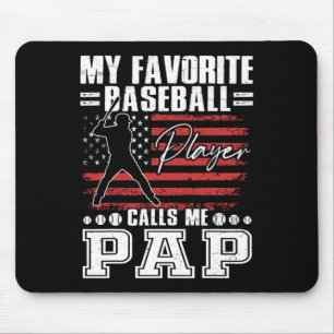 My Favourite Sell Player Calls Me Pap American Fla Mouse Pad