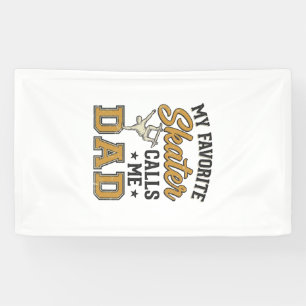 My Favourite Skater Calls Me Dad Vintage Shirt_1 Banner