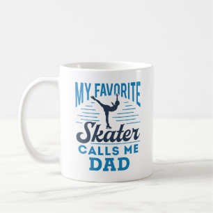 My Favourite Skating Calls Me Dad Figure Skating Coffee Mug
