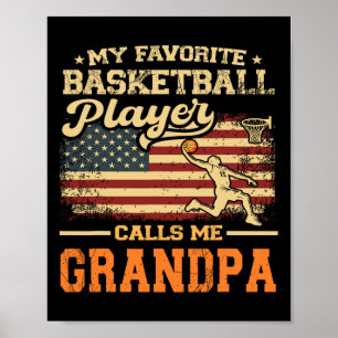 My Favourite Sketll Player Calls Me Grandpa Us Fla Poster