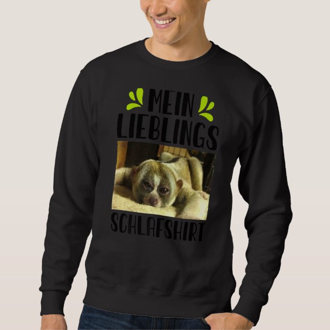 My Favourite Sleep  Sleeping Sloth Sweatshirt (Front)