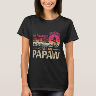 My Favourite Snowboarding Buddies Call Me Papaw Vi T-Shirt