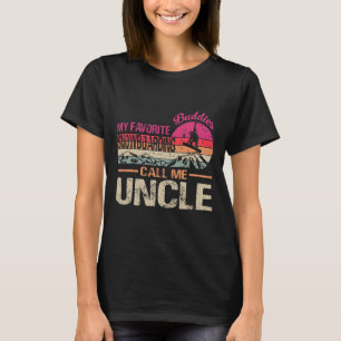 My Favourite Snowboarding Buddies Call Me Uncle Vi T-Shirt