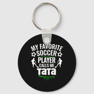 My Favourite Soccer Player Calls Me S Breast  Key Ring