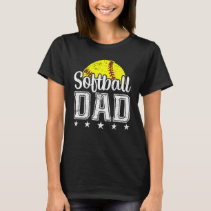 My Favourite Softball Call Me Dad Softball Player T-Shirt