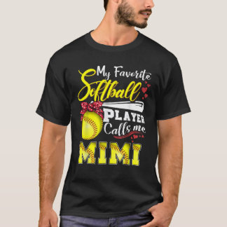 My Favourite Softball Player calls me Mimi Tee Mot