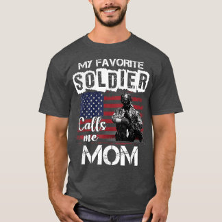 My Favourite Soldier Calls Me Mum 7 T-Shirt