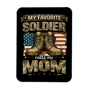 My favourite soldier calls me mum magnet