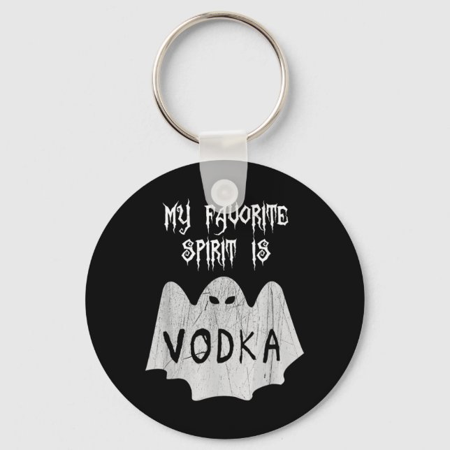 My Favourite Spirit is Key Ring (Front)