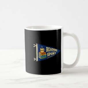 My favourite sport book lover pennant coffee mug