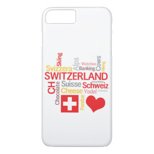 My Favourite Swiss Things Funny iPhone 8 Plus/7 Plus Case