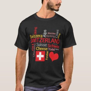 My Favourite Swiss Things Funny T-Shirt