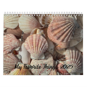 My Favourite Things Calendar