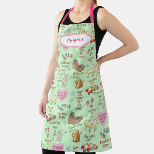 My Favourite Things Sound of Music Personalised Apron