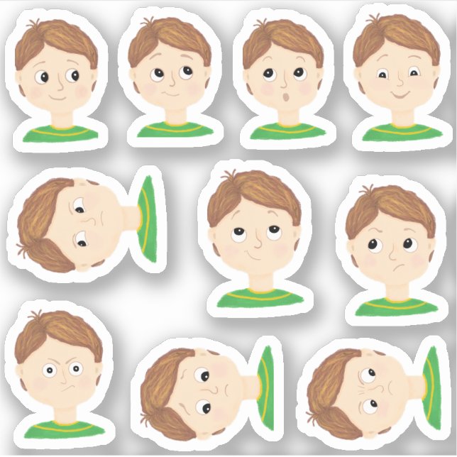 My Feelings Emotions Chart  (Front)