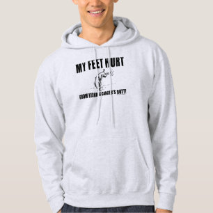 My Feet Hurt From Kicking Cancer's Butt Hoodie