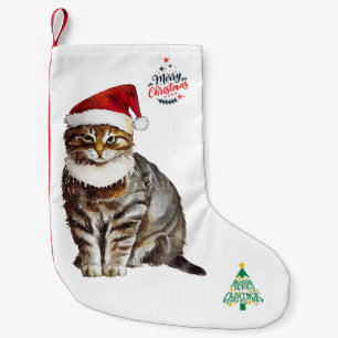 My Feline Friend Small Christmas Stocking