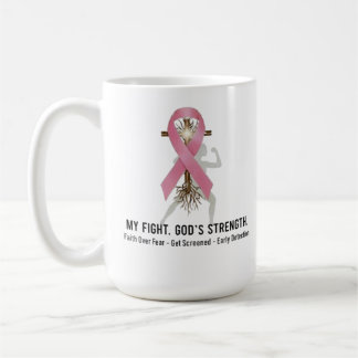 My Fight GOD’s Strength Coffee Mug