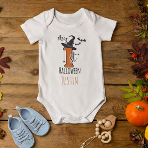 My First 1st Halloween Personalised  Baby Bodysuit